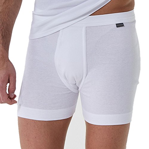 Schiesser Herren Kurz Hose, Weiß (100-weiss), 5 EU von Schiesser