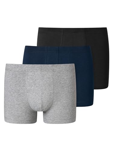 Schiesser Herren 3 Pack Unterwäsche Mit Weichem Bund - 95/5 Organic Boxershorts, Sortiert 1_173988, L EU von Schiesser