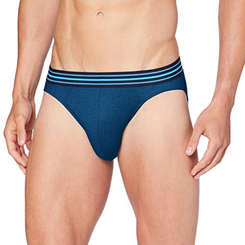 Schiesser Herren Rio Slip, blau, 5 von Schiesser