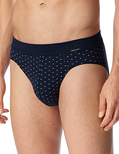 Schiesser Herren Rio Slip, dunkelblau Gemustert, 4 von Schiesser