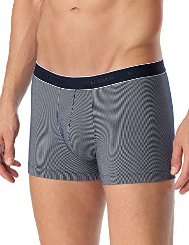 Schiesser Herren Shorts Retroshorts, blau, 7 von Schiesser