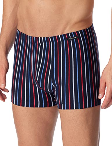 Schiesser Herren Shorts Retroshorts, blau rot gestreift, 4 von Schiesser