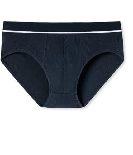 Schiesser Herren Slip Midi-Slip - 174907, Größe Herren:8, Farbe:dunkelblau von Schiesser