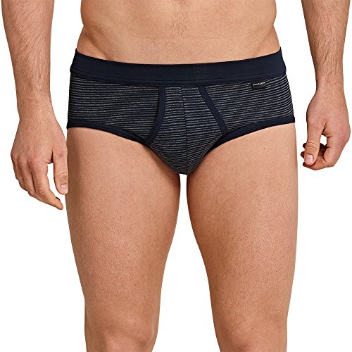 Schiesser Herren Original Classics Sportslip' Slip, Mehrfarbig (803 dunkelblau/ dark blue), 4X-Large (Herstellergröße: 010) von Schiesser