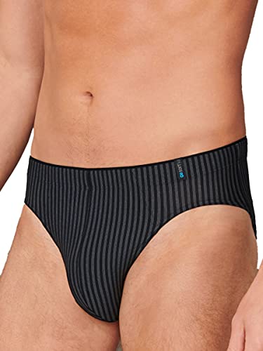 Schiesser Herren Slip Supermini Long Life - 174645, Größe Herren:6, Farbe:Navy von Schiesser