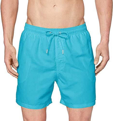 Schiesser Herren Swimshorts Shorts, Blau (Türkis 807), 7 von Schiesser