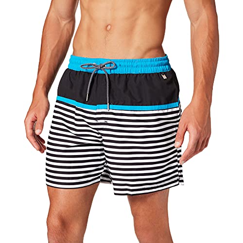 Schiesser Herren Swimshorts Shorts, Blau (Türkis 807), Large (Herstellergröße: 006) von Schiesser