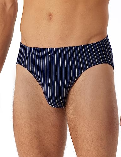 Schiesser Herren Unterwäsche mit Weichem Bund Bio Baumwolle - 95/5 Organic Slip, Royal, L EU von Schiesser