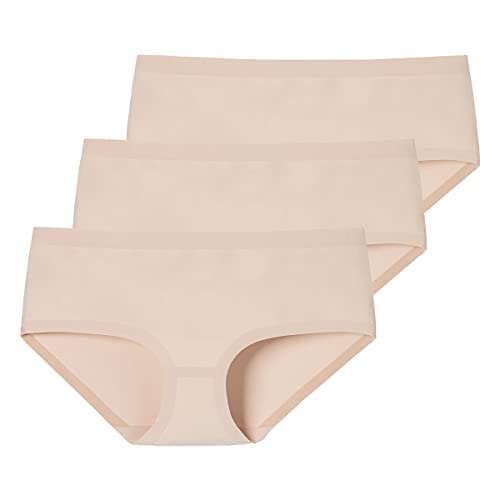 Schiesser - Invisible Cotton - Nahtloser Panty - 3er Pack (42 Sand) von Schiesser