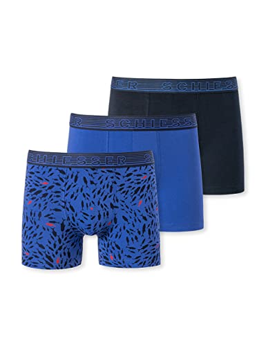 Schiesser Jungen 3 PACK Unterwäsche Boxershorts - 95/5 Organic Bio Baumwolle - Größe 140 bis 176 von Schiesser