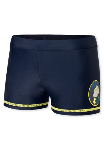 Schiesser Jungen Badebukser med ben drenge Badehose, Dunkelblau, 104 EU von Schiesser