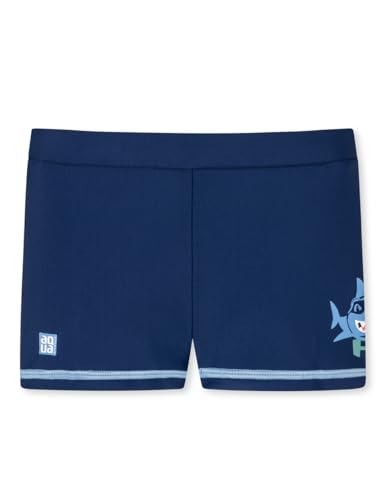 Schiesser Jungen Badeshort - Schnelltrocknend Badehose, Blau_180939, 98 EU von Schiesser