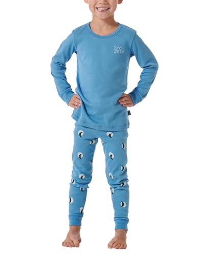 Schiesser Jungen Schlafanzug Set Pyjama lang-100% Organic Bio Baumwolle-Größe 92 bis 140 Pyjamaset, hellblau_181856, 128 Schiesser Jungen Schlafanzug Set Pyjama lang-100% Organic Bio Baumwolle-Größe 92 bis 140 Pyjamaset, hellblau_181856, 128 von Schiesser