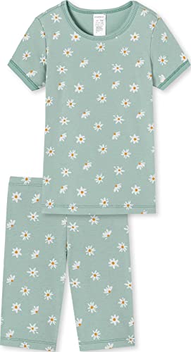 Schiesser Mädchen Kurzer Schlafanzug Pyjamaset, Khaki (Ii), 140 von Schiesser