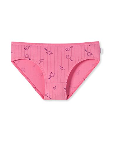 Schiesser Mädchen Slip Unterhosen Unterwäsche, pink Bedruckt, 104 von Schiesser