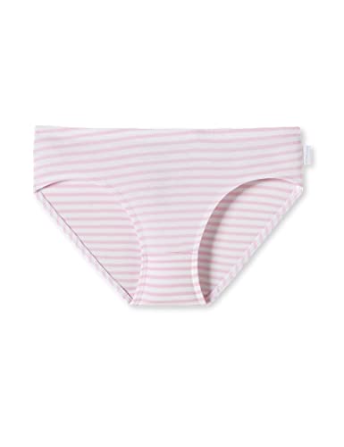 Schiesser Mädchen Slip Unterhosen Unterwäsche, rosa gestreift, 128 von Schiesser