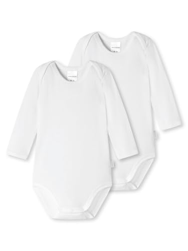 Schiesser Unisex Baby 2 PACK Wickelbody mit Knöpfen - 100% Organic Bio Baumwolle - Größe 56 bis 104 Schiesser Unisex Baby 2 PACK Wickelbody mit Knöpfen - 100% Organic Bio Baumwolle - Größe 56 bis 104 von Schiesser