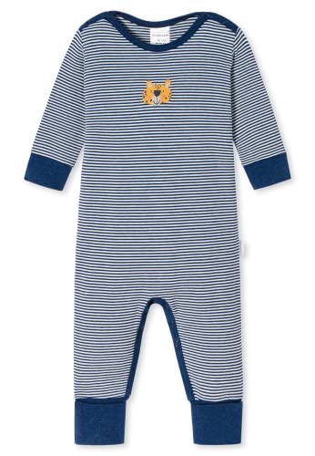 Schiesser Unisex Baby Unisex Schlafanzug Baby und Kleinkind Unterwäsche Satz, Blau, 68 EU von Schiesser