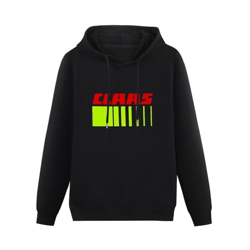 Schlag Claas Mens Hoodies Unisex Pullover Hoody Black Sweatershirt XXL von Schlag