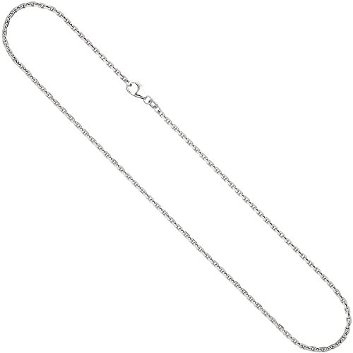 Schmuck Krone 2,0mm Ankerkette Kette Collier aus 925 Silber Silberkette 50 cm Unisex von Schmuck Krone