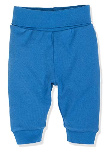 Playshoes Sweat-Hose Jogginghose Unisex Kinder, Blau ,74 von Playshoes