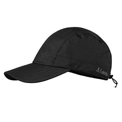 Schöffel Unisex Rain Baseballkappe, Schwarz, L von Schöffel