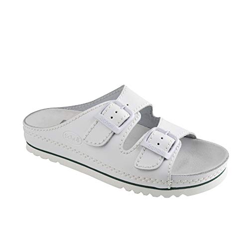 Scholl Unisex F215281065360 Schuh für Medizinisches Fachpersonal, Bianco, 36 EU von Scholl