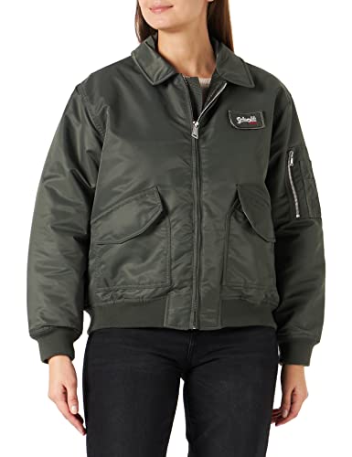 Schott NYC Damen Danwrs CWU Fit Loop Schott Jacke, Salbei Khaki, 46 von Schott NYC