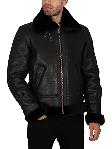 Schott NYC Herren Lc1259 Jacke, Schwarz (Black 90), S von Schott NYC