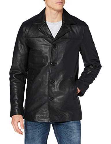 Schott NYC Herren LCMAINE2 Lederjacke, Schwarz, Small von Schott NYC