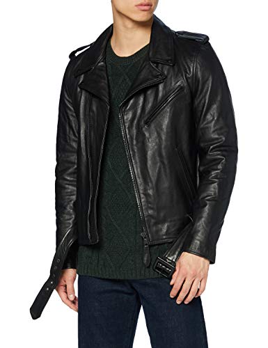 Schott NYC Herren Lc1140blk Lederjacke, Schwarz, Medium von Schott NYC