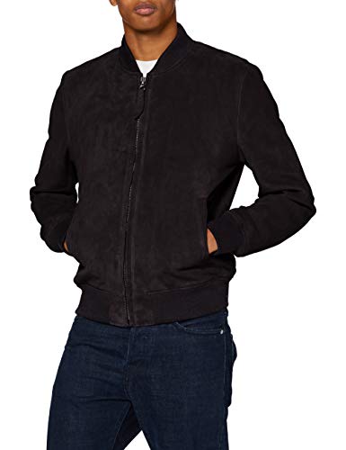 Schott NYC Herren LC3017 Lederjacke, Marine, X-Large von Schott NYC