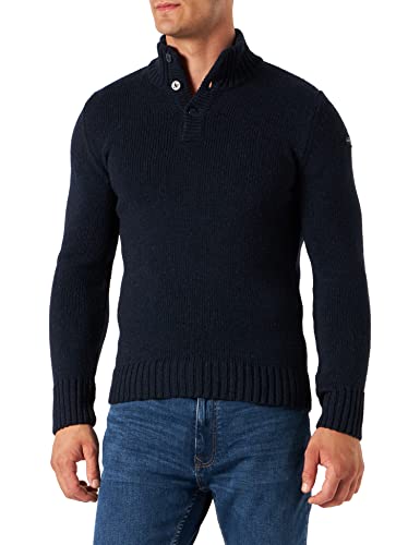 Schott Nyc Herren Ploutrider4 Pullover, Marine, Medium von Schott NYC