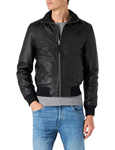 Schott NYC Unisex Lcfresno Klassische Jacke mit Kragen Schott, Schwarz, L von Schott NYC