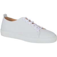 Schuhe & Handwerk Low Top-Sneakers aus genarbten Nappaleder von Schuhe & Handwerk