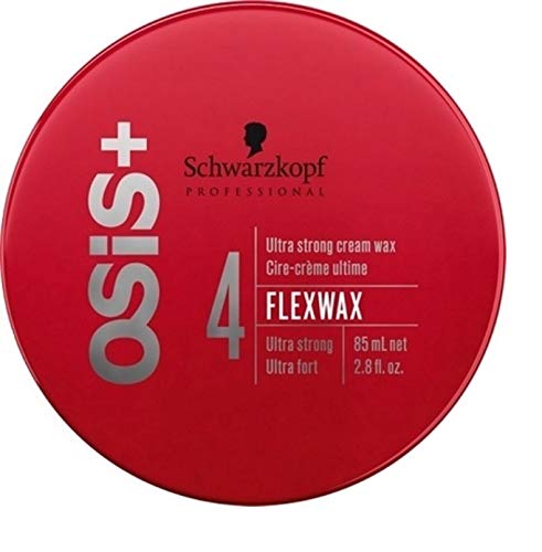 Schwarzkopf Osis - Flexwax Ultra Strong Cream Wax - für normales Haar - 3er Pack (3 x 85 ml) von Schwarzkopf