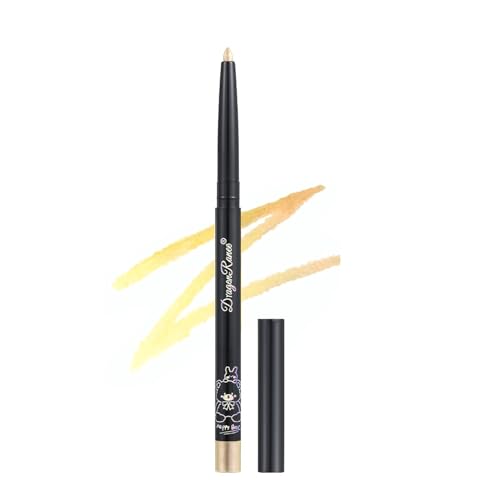 Scnvsi Eyeliner-Stift, farbiger Eyeliner, metallischer Eyeliner, wechselnde Farben, glitzernder wasserdichter Eyeliner, langlebiger Eyeliner von Scnvsi