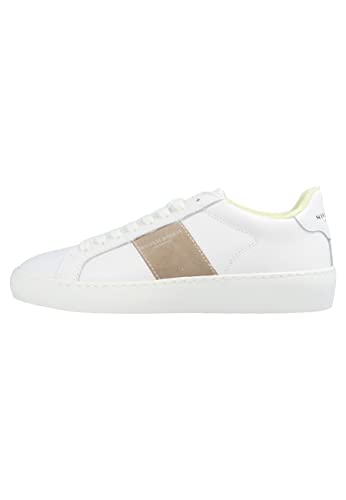 SCOTCH & SODA FOOTWEAR Herren PLAKKA 2.0 Sneaker, White Sand, 44 EU von Scotch & Soda