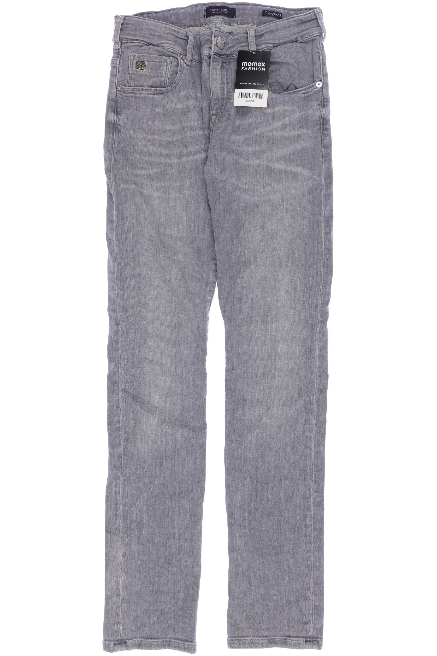 Scotch & Soda Herren Jeans, grau, Gr. 158 von Scotch & Soda