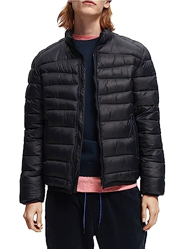 Scotch & Soda Herren Short Puffer Jacket Pufferjacke, Night 0002, L von Scotch & Soda