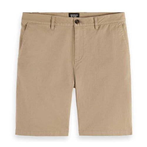 Scotch & Soda Herren Shorts Stuart - Chino Short, Sand,38W Scotch & Soda Herren Shorts Stuart - Chino Short, Sand,38W von Scotch & Soda