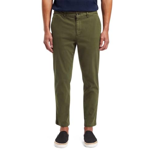 Scotch & Soda Men's Drift-Garment-Dyed Stretch Twill Chino, Algae 6895, 30W x 30L von Scotch & Soda