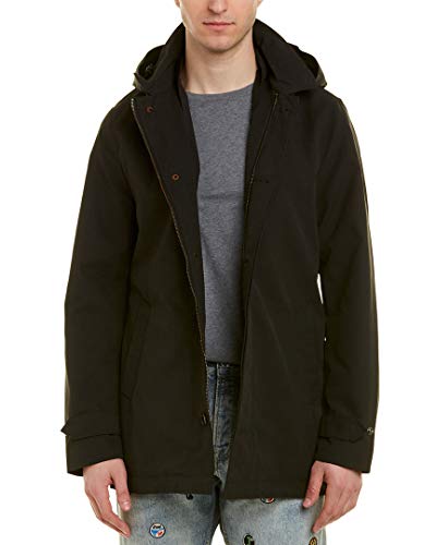 Scotch & Soda Parka Men Classic HOODID Parka 142292 Black 0008 Schwarz, Größe:XL von Scotch & Soda