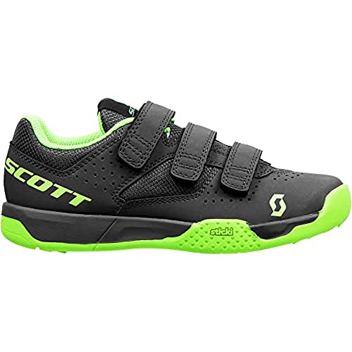 Scott MTB AR Kids Strap Kinder Fahrrad Schuhe grau/blau 2023: Größe: 35 von Scott