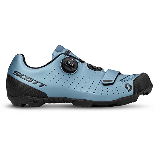 Scott MTB Comp Boa Damen Fahrrad Schuhe metallic blau 2024: Größe: 38 von Scott