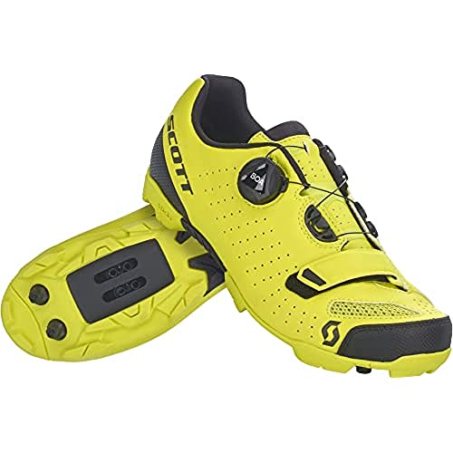 Scott MTB Future Pro Boa Kinder Fahrrad Schuhe gelb/schwarz 2022: Größe: 38 von Scott