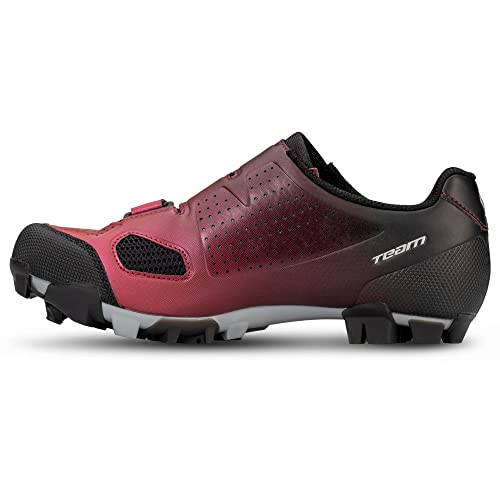 Scott MTB Team Boa Damen Fahrrad Schuhe metallic rot/schwarz 2024: Größe: 38 von Scott