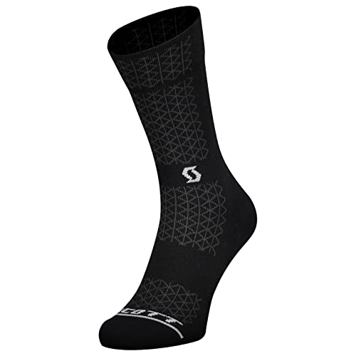 Scott Performance Crew Fahrrad Socken schwarz/weiß 2024: Größe: L (41-42) von Scott