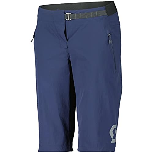 Scott Trail Vertic Damen Fahrrad Short Hose kurz (Inkl. Innenhose) Midnight blau 2023: Größe: M (38/40) von Scott