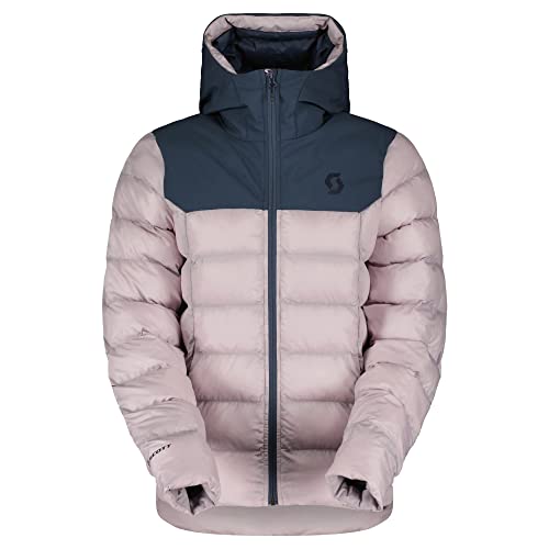 Scott W Insuloft Warm Jacket Colorblock-Pink - Daunen Warme wasserabweisende Damen Winterjacke, Größe XL - Farbe Metal B von Scott